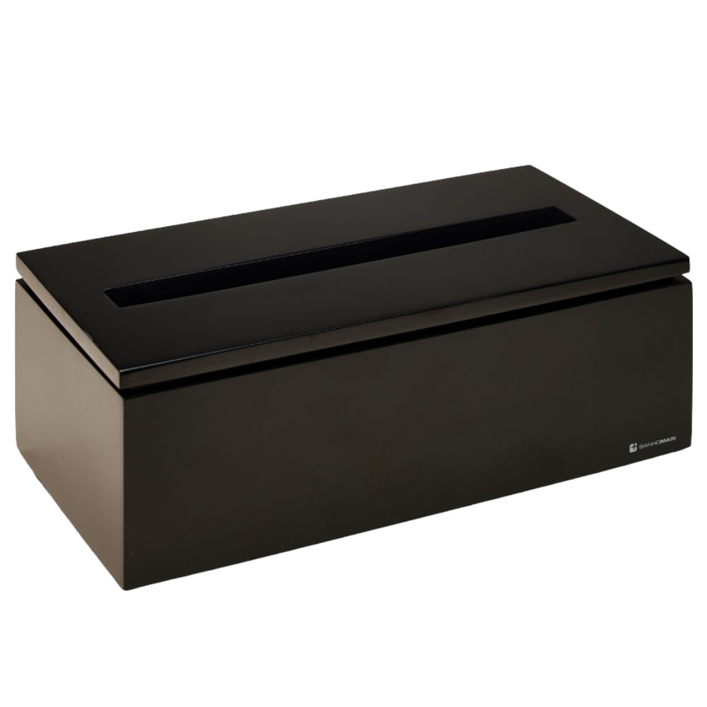 Porta papel toalha preto